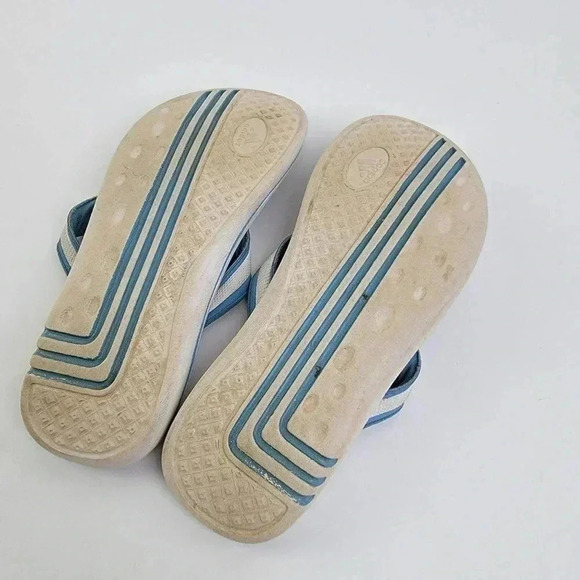 Adidas Comfort Memory Foam Flip Flop Thong Sandals - 5 - Picture 6 of 6